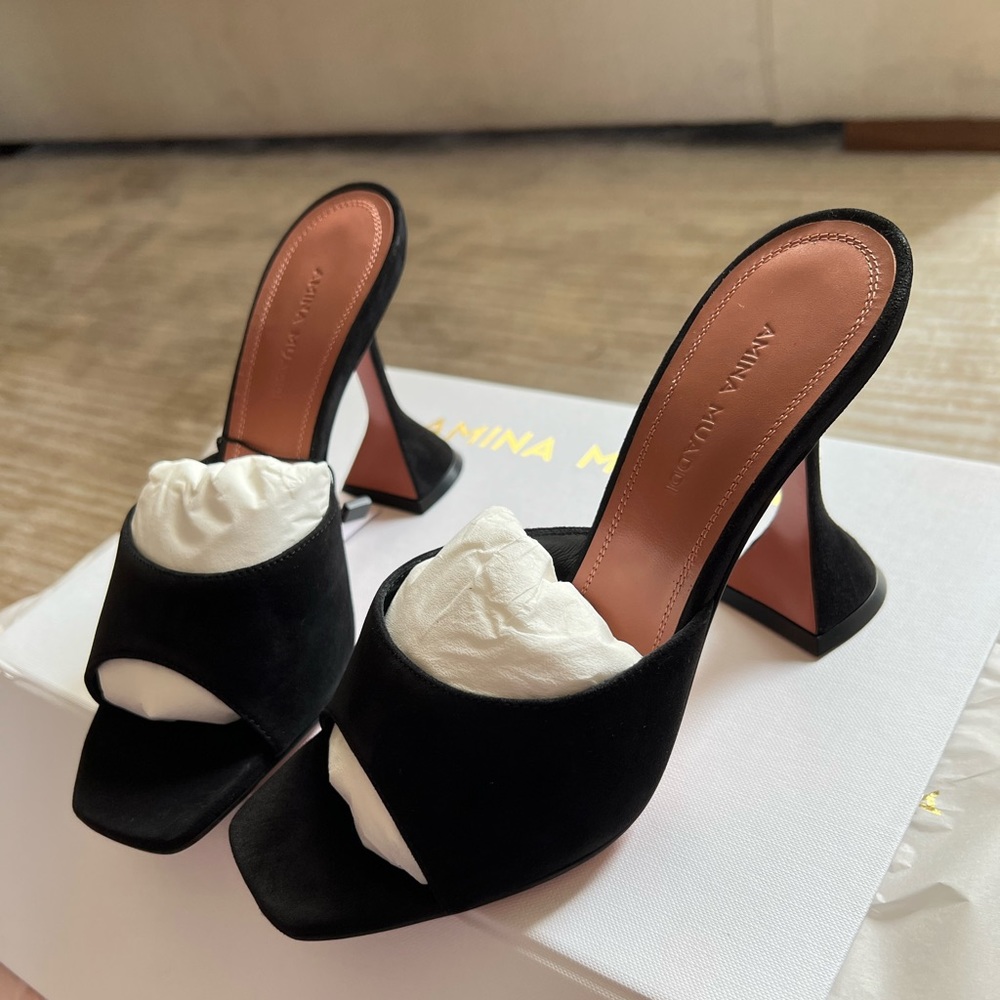 Amina Muaddi Lupita Heels